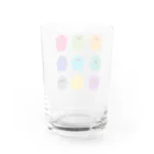 liliumのカラフルモンスター Water Glass :back
