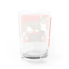 樽猫堂  安部円子の「まること小さいはな」 Water Glass :back