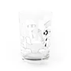 ウサネコのナイツ・ライン ２ Water Glass :back