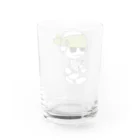 ウサネコのナイツ・ナイフ Water Glass :back