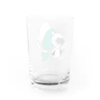 ウサネコのナイツ・フラッグ Water Glass :back