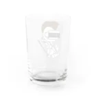 ウサネコのナイツ・アーチェリー Water Glass :back