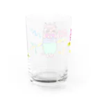 tottoのDokiっとキャット(ピンク)  Water Glass :back