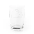 しもじょーのさいきん、うさぎがかわいい。（文字なし） Water Glass :back