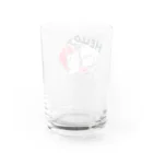 ★💀kick🧟‍♂️★のkick＆kossy Hello Water Glass :back