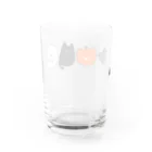 おもち屋さんのハロウィンの仲間たち Water Glass :back