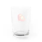 ぽぽこの箱のとまと　ひだり Water Glass :back