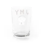 NIKORASU GOのユーモアデザイン「ＪＭＹ（実はまぢやばい）」 Water Glass :back