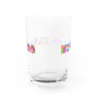 meiroのカラフルな七対子 Water Glass :back