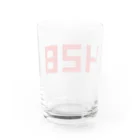 LoLoのただの偶数・赤（428） Water Glass :back