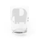 オ ザ むのANIMALシリーズ　ぞう Water Glass :back