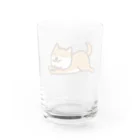 semioticaのいま行く柴犬（ワンポイント） Water Glass :back