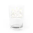 似顔絵工房きすけンちのWe are Awaho Hunters!  Water Glass :back