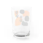 かわず屋のミケねこさん Water Glass :back