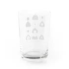 t i k oのおにぎりこれくしょん Water Glass :back