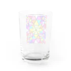 みにゃ次郎のステンドグラス Water Glass :back