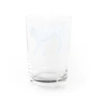 NIKORASU GOのヒョウ Water Glass :back