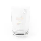 SUZURI×ヤマーフのバランス Water Glass :back