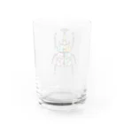 Full of vitality　(フル　オブ　バイタリティ)のbeetle(カブトムシ)　Full of vitality　(フル　オブ　バイタリティ) Water Glass :back