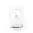 エリアシ刈り上げタイショップのおにぎりくん Water Glass :back