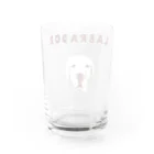 NIKORASU GOのラブラドールデザイン（Tシャツ・パーカー・グッズ・ETC） Water Glass :back