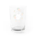 うさぎまみれのうさぎとにんじん Water Glass :back