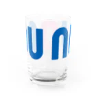 nuppuのnuppu logo BP Water Glass :back