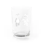 晴天窟のワニパンダ Water Glass :back