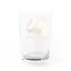 n-designのハムカツLOVE Water Glass :back