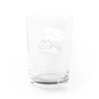 おもち屋さんの物忘れした銀次 Water Glass :back