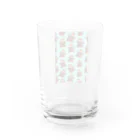 316(MIHIRO)のミシニちゃん 大集合 Water Glass :back