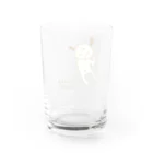 Nottingworldのこいぬのフレディ Water Glass :back