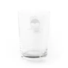 ドラキュラのうさぎの黙々とブドウ Water Glass :back