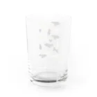 DOGLABのイエローラブ　ブラックラブライフ　 Water Glass :back