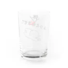 ミドリ ハナ@maro_coの休みたい Water Glass :back