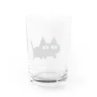 ぷっちのくろねこレグのおさんぽ Water Glass :back