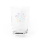 amupontanのいろいろあんよちゃんと地球 Water Glass :back