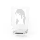 にくまん子のdounidemo Girl Water Glass :back