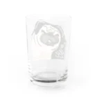 pukomon.のぱぐもん。ぶえくしっ Water Glass :back