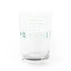 KANdoraMOROnoriの緑一色（ALL GREEN）くん Water Glass :back