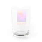 くまくまのCity girl  グラス Water Glass :back