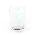 真奈美のねずみ Water Glass :back