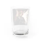 *Mananeko*のオリジナル神父さん Water Glass :back