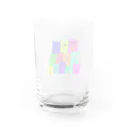 nose3の顔人 Water Glass :back