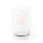 サトウユキエの未確認飛行物体（タコ文鳥） Water Glass :back