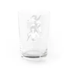 ほしまろずの「しゃれこうべ」３ショット Water Glass :back