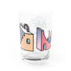 つねになにかを売る店のやさしいへびのいえ Water Glass :back