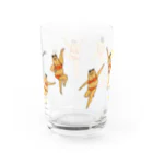 ponapanの踊るポナちゃん Water Glass :back