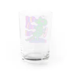 INGRIDの恐竜 Water Glass :back