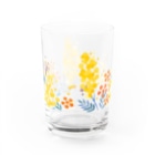よねこめのmimosa Water Glass :back